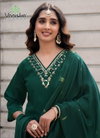 Florina Vol 1 By Vaniska Roman Silk Khatli Kurti With Bottom Dupatta Wholesale Online